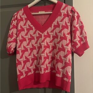 JODIFL Vibrant Pink Knit Top